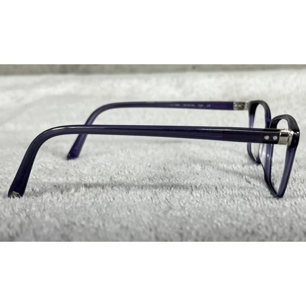 MODO 6524 Clear Purple Square Handmade Women’s Eyeglasses Frames Japan 53-15-142
